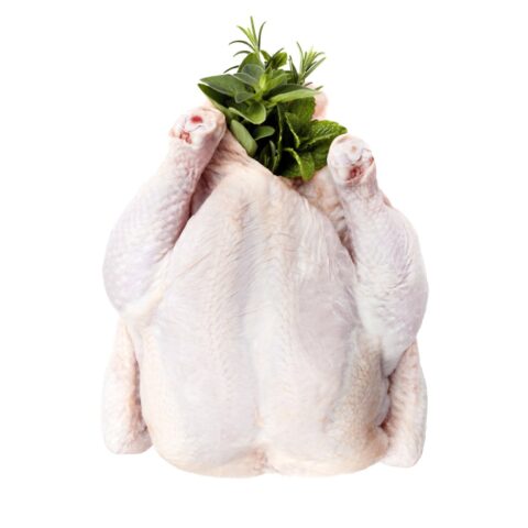 Raw Chicken with Herbs